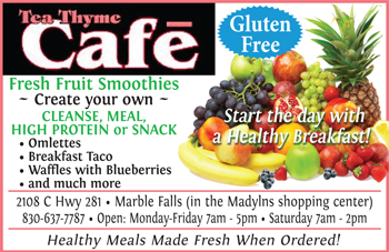 About Tea Thyme Cafe and reviews